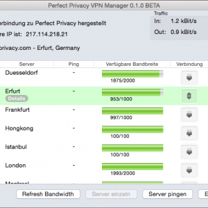 [OS X] Perfect Privacy VPN Software