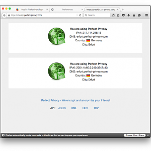 [OS X] Perfect Privacy SSH: HTTP-Proxy mit Firefox nutzen